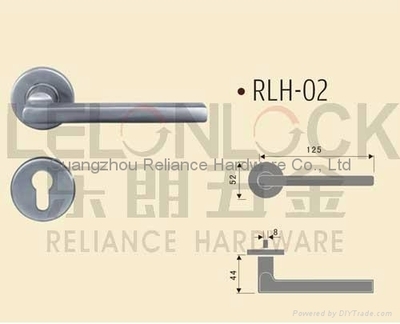 精铸门把手 - RLH-01 - 乐朗 (中国 广东省 生产商) - 锁具配件 - 锁 产品 「自助贸易」